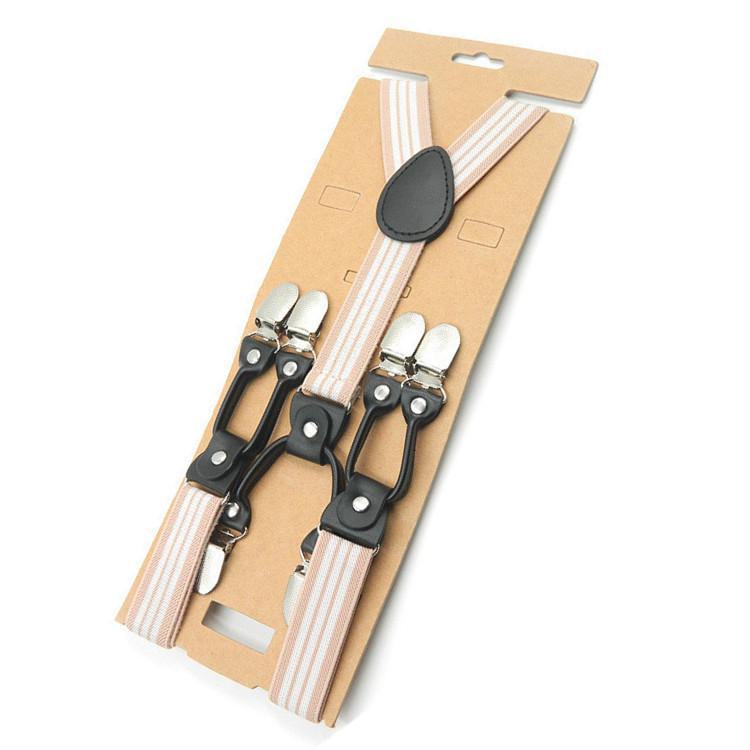

Универсальные подтяжки Y-типа с 6 зажимами для мужчин и женщин - зажимы для брюк 2,5 см