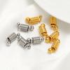 5 pezzi Oro Acciaio Inossidabile Chic Molla Spirale Filo Charms Connettori per Fai da Te Collana Gioielli Creazione Braccialetti Forniture Ingrosso
