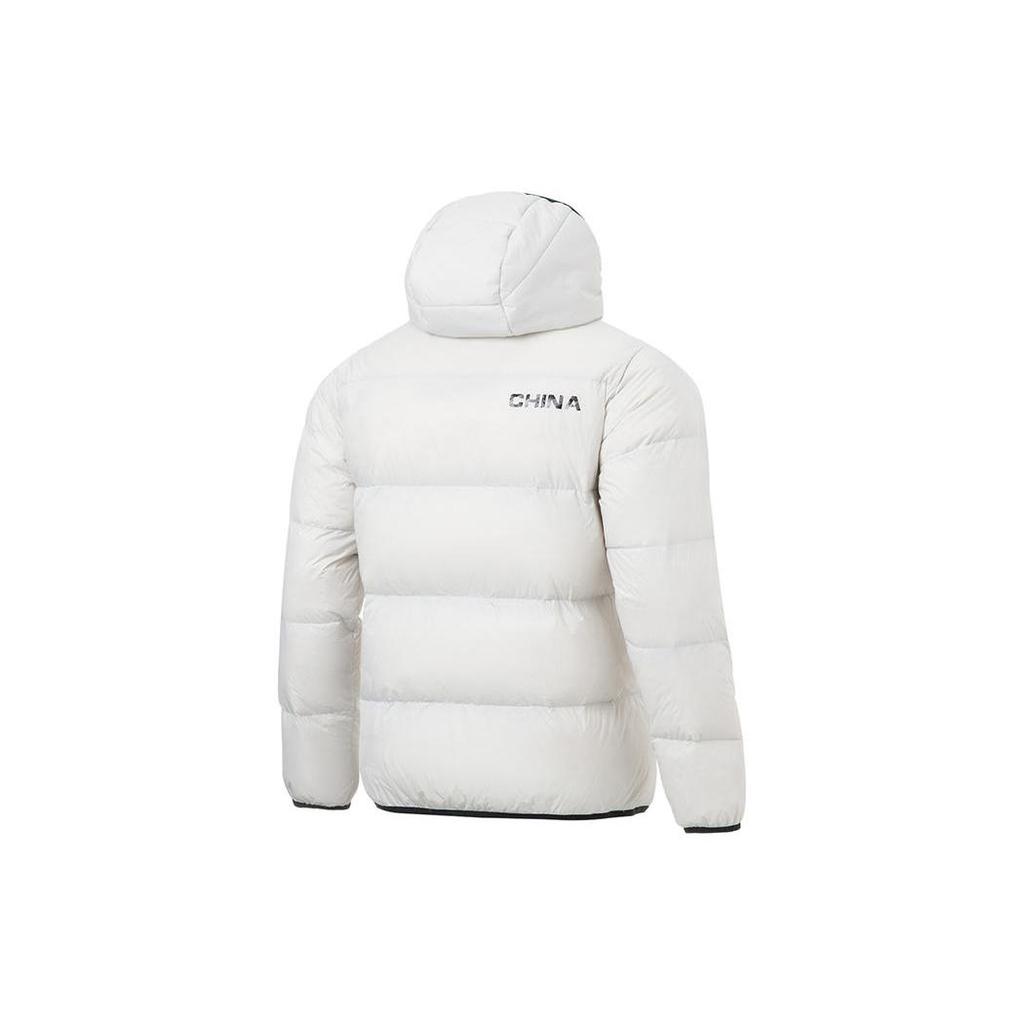 Li Ning Table Tennis Collection Down Jacket Unisex White AYMT023-3