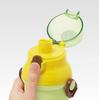 Skater Plastic Water Bottle 480ml One Push Antibacterial Child Friendly Lightweight Antibacterial Treatment Made in Japan Tama Lens PSB5SANAG