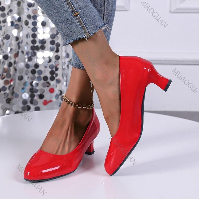 Fashion Women Pumps Shallow Mouth Women Shoes New Fashion Office Work Wedding Party Shoes Ladies High Heel Shoes Autumn Heels Woeman