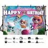 SuperKitties Background Photography Castle Wizard Platform First Night Street Birthday Party Decoration Gifts Props Poster