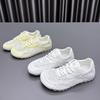 Lan Cabinet Mesh Forrest Gump Shoes Women's 2025 Summer New Hollow Breathable Lace-up Thick-soled Thin Casual Sports Shoes Tide