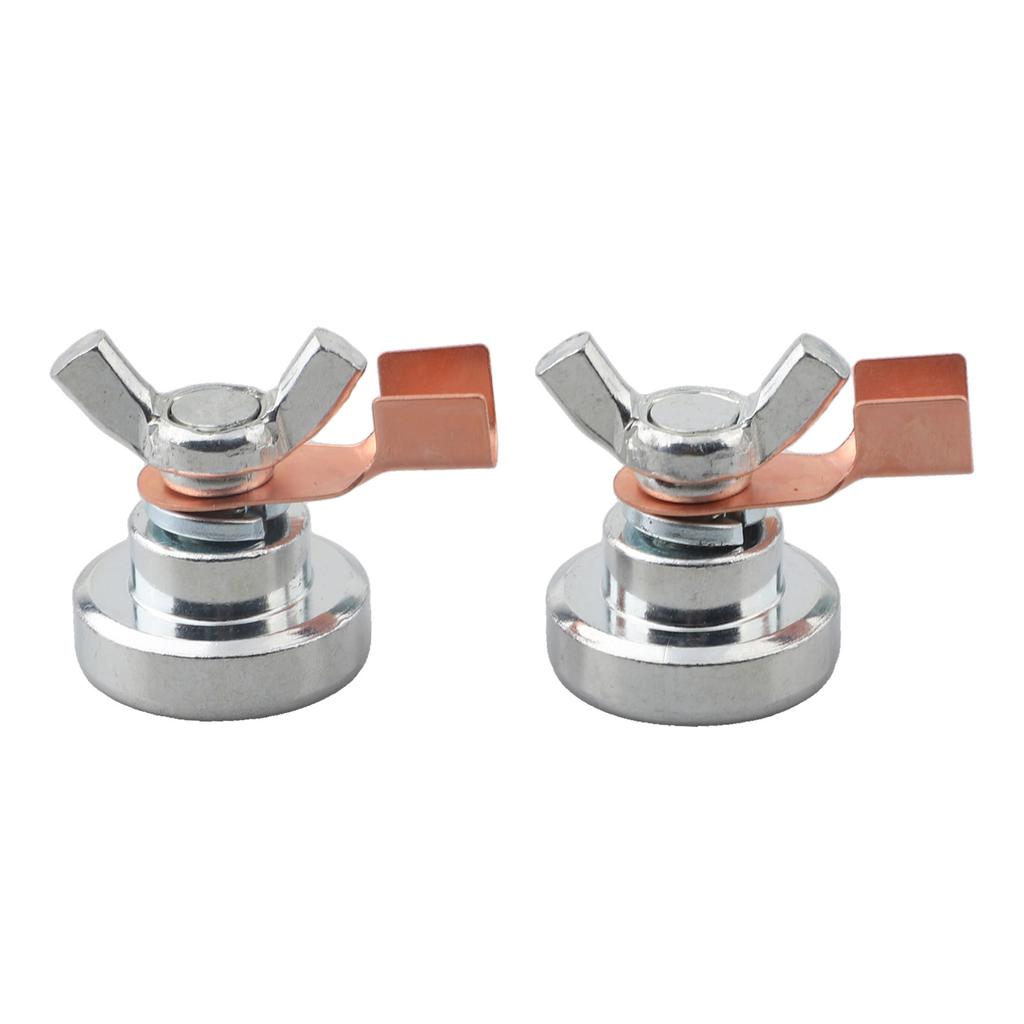 1/2pcs Magnetic Welding Grounding Clamp Magnetic Welding Support Ground Clamp Tool Support For Grounding Process For Welders