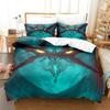 Tengen Toppa Gurren Lagann Bedding Sets,Girls Bed Supplies Set Duvet Cover Bed Comforter Set Bedding Set