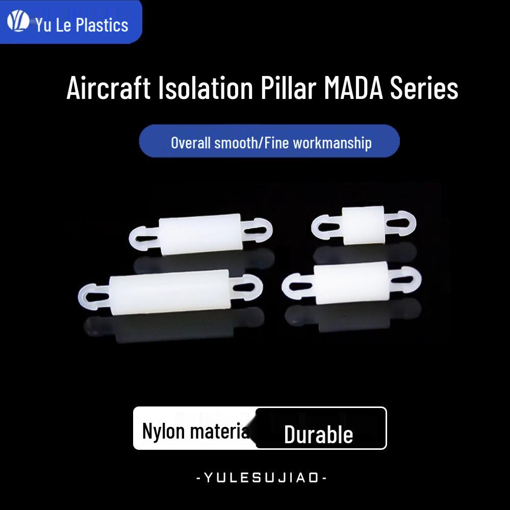 Loose or Bag - MADA-2~22 Aircraft Head Standoff M2.5 Double-Ended Stud for PCB Hole, 2.5mm Cylindrical Head