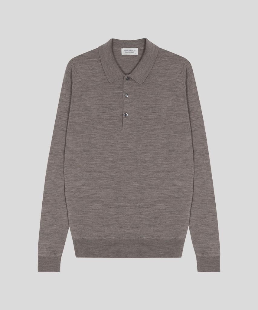 Jonseumedeulli Belper Merino Wool Polo Shirt Knit Classic 10 Colors (B Type)