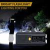 Solar-Powered Hand-Crank Multifunction Emergency Radio with Flashlight