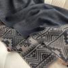Ethnic Style Shawl Cape Women Travel Photo Wearing Warm Thickened Cape