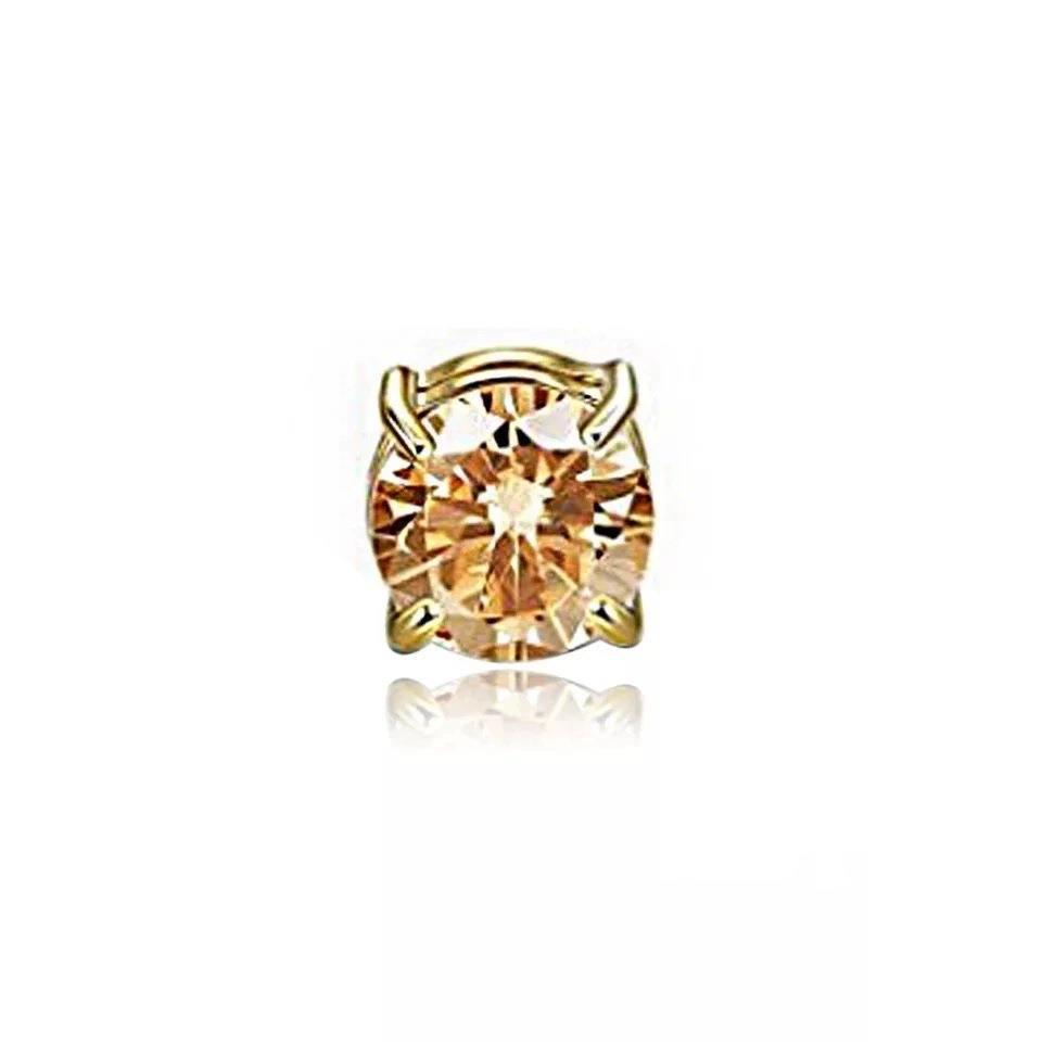 Orecchini Magnetici in Acciaio Inossidabile con Zirconi per Orecchie Non Forate - Orecchini alla Moda di Alta Gamma