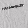 Hummer Unisex Adult Distressed Logo Heather T-Shirt
