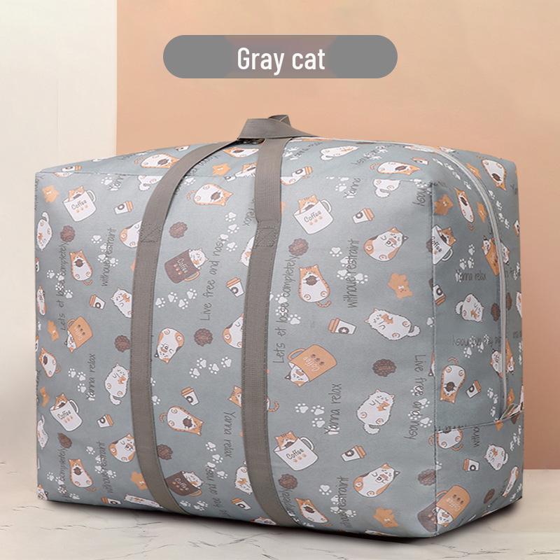 Oxford Cloth Zippered Storage and Moving Bag for Clothes and Quilts