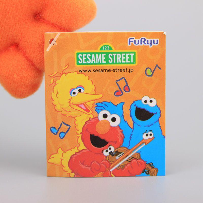 Street Hand Puppet Plush Toys Elmo Cookie Monster Ernie Soft And Cuddly Stuffed Dolls**