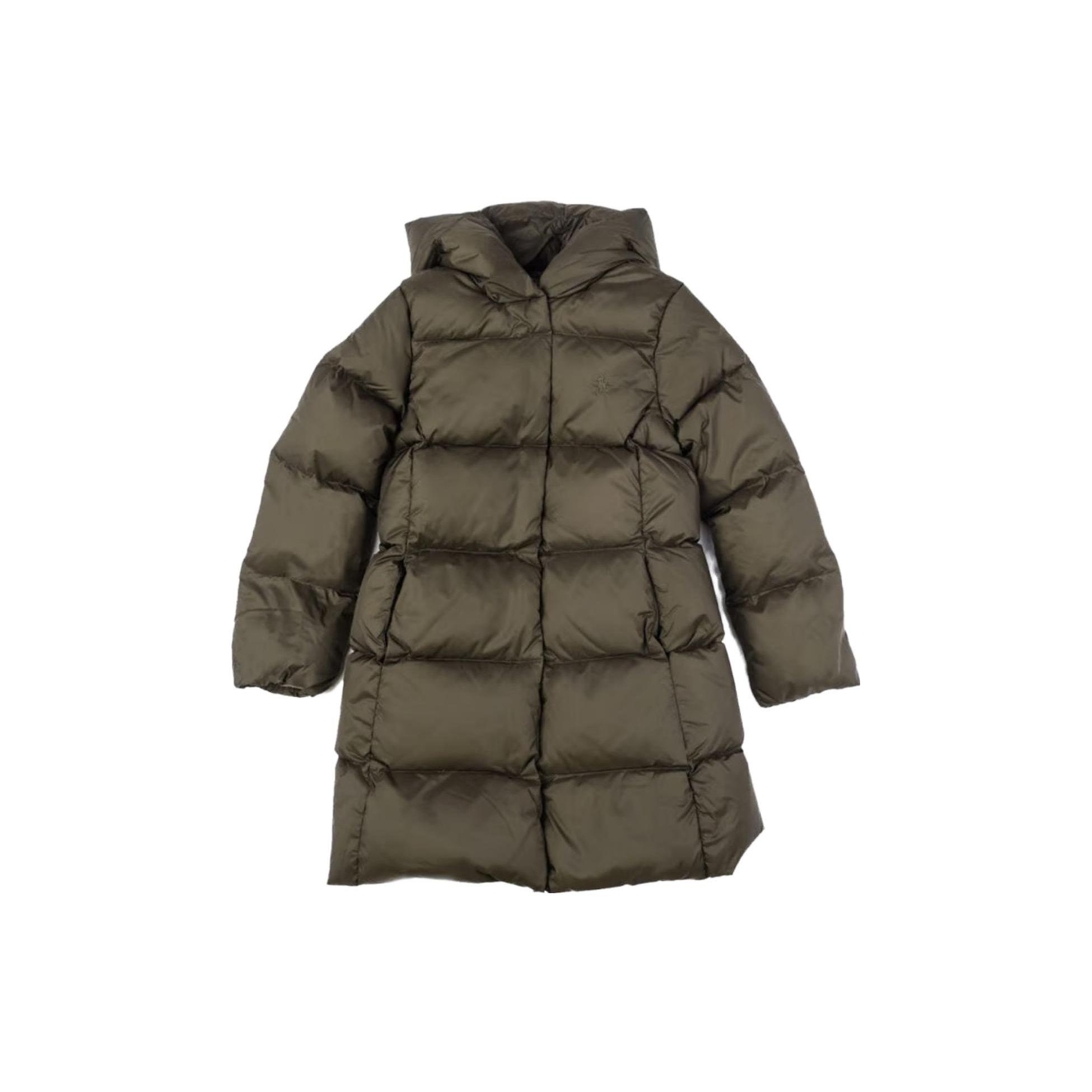 

Polo Ralph Lauren Пуховик Однотонный Вышивка Логотипа Повседневный С капюшоном Детская Куртка Зеленый 313850581-002 XL