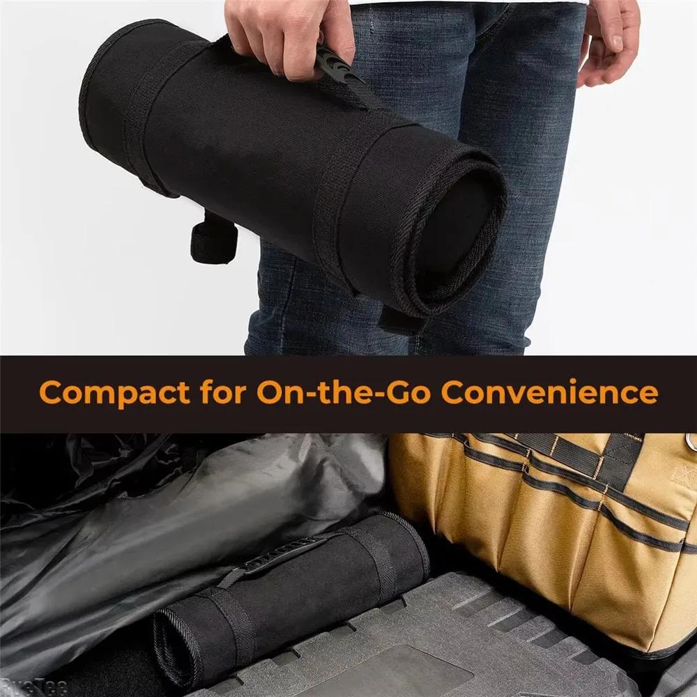 Multi-Purpose Tool Bag Hardware Tools Pouch Roll UP Portable Small Tools Organizer Bag High Quality Professional Multi Pocket