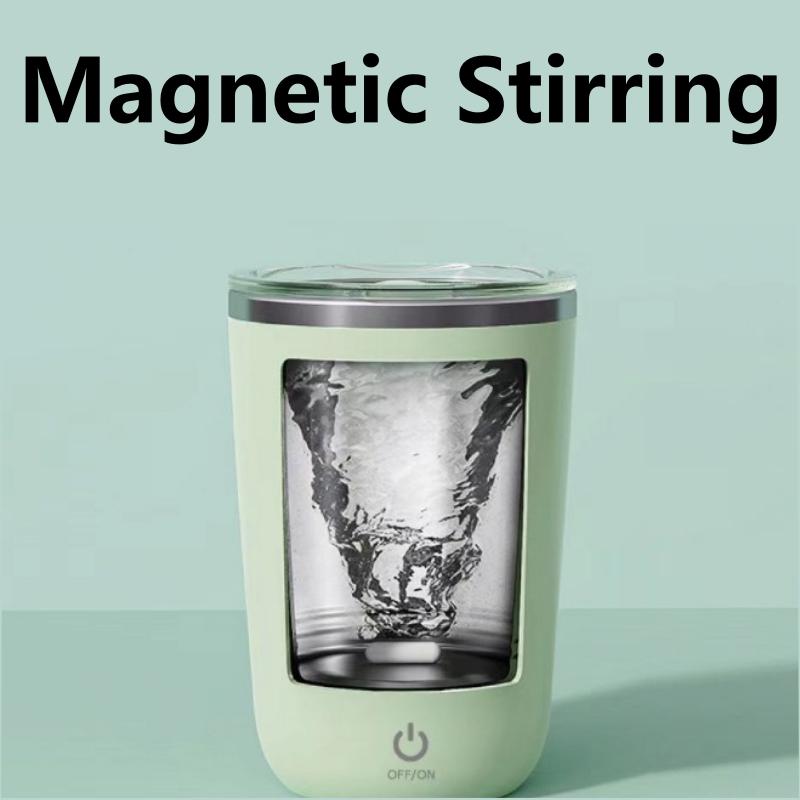 350ml Self-Stirring Mug Stainless Steel Thermal Insulation USB Rechargeable Auto Magnetic Mug Waterproof Self Mixing Coffee Cup