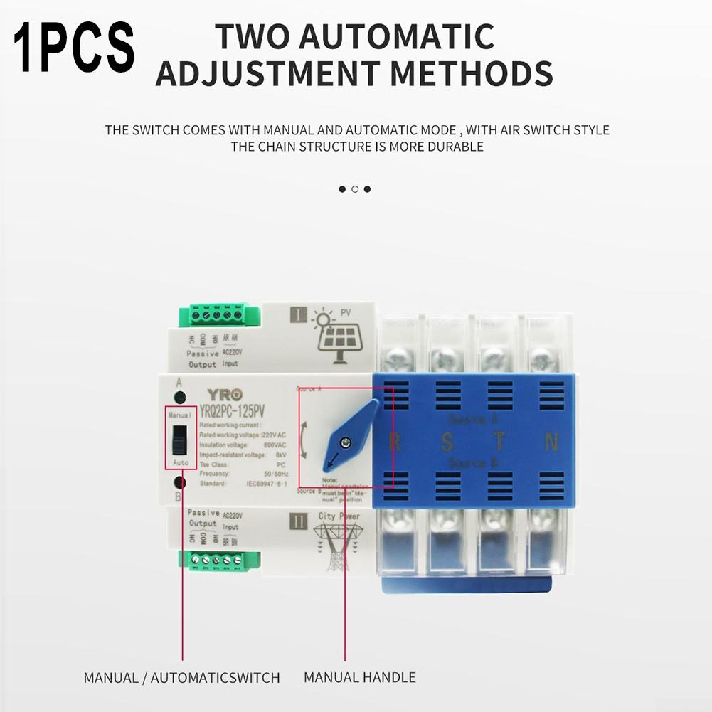 2P125A Transferschalter Automatischer Umschaltgenerator