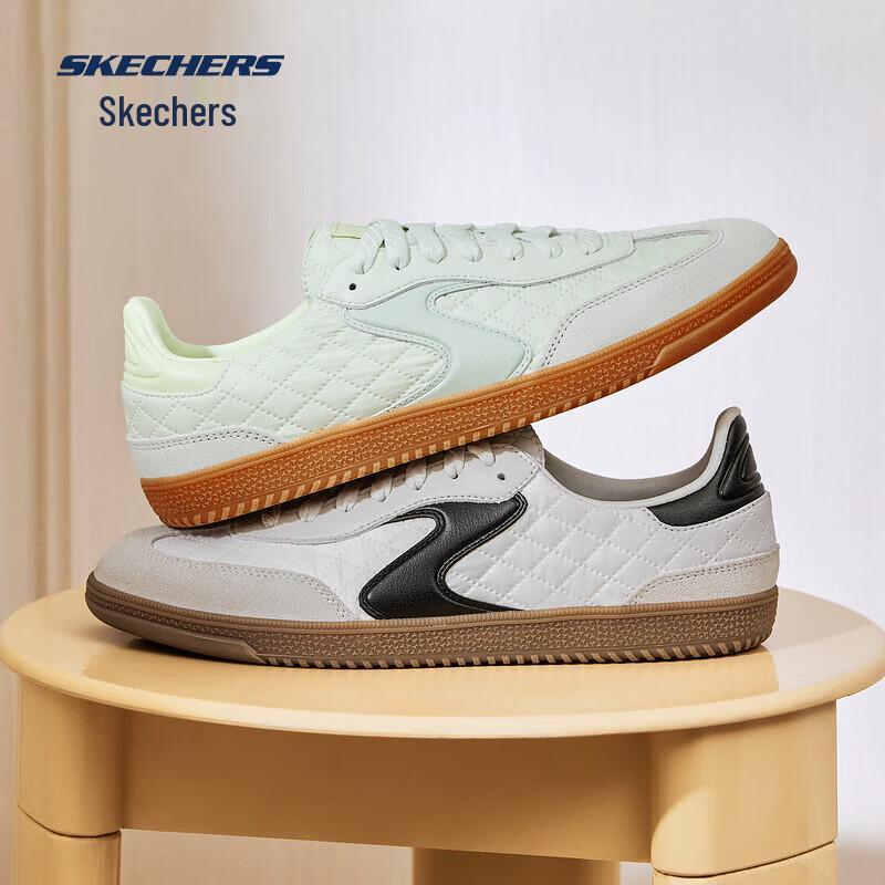 

Skechers Women s 185238 German Trainer Casual Sneakers 36