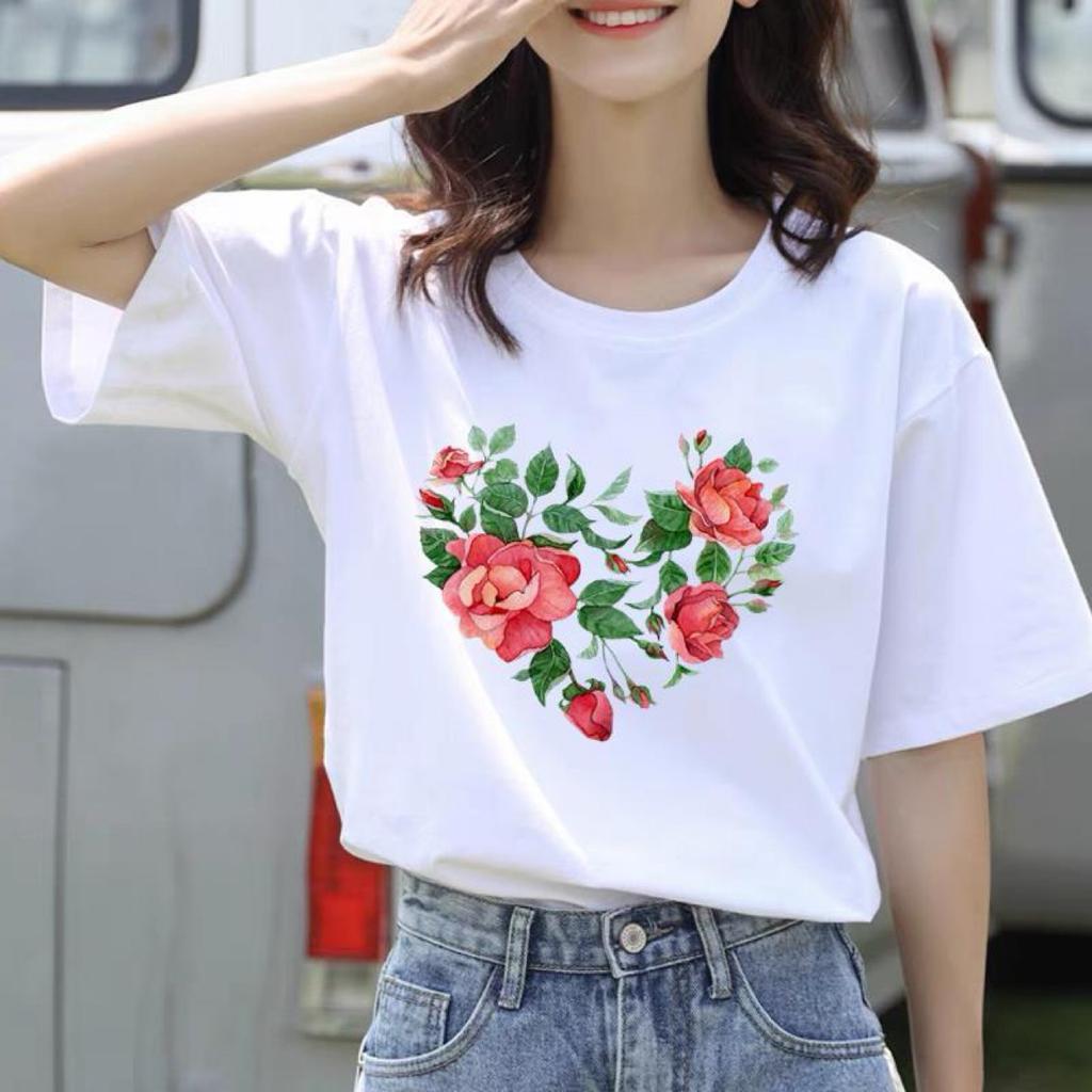Lovely Sweet Avocado Tee Top Fashion T Shirt Clothing Style Trend Casual Short Sleeve Women Print Lady Female Graphic T-shirt