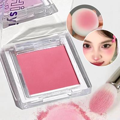 Monochrome Blush, Brightening Matte Cosmetics, Highlighting, Expansion , Youthful and Natural Makeup