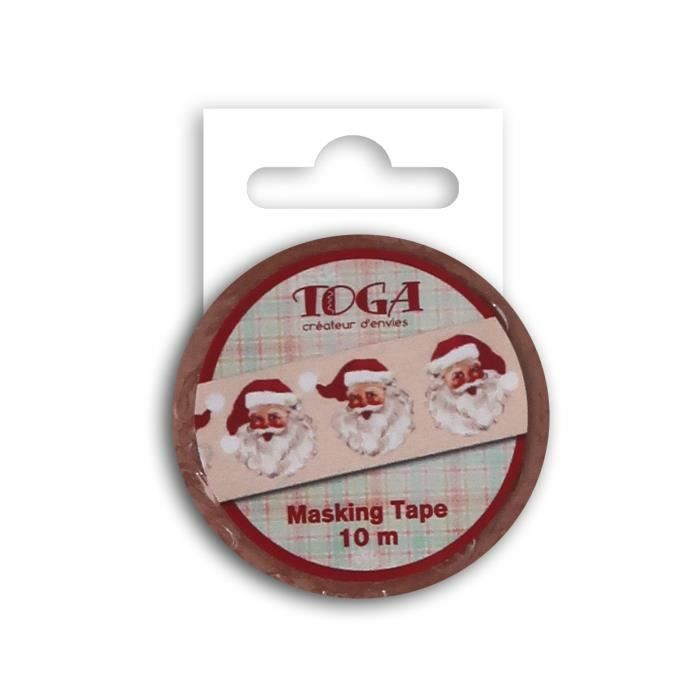 TOGA Rouleau de Masking Tape Dear Santa - 10m