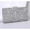 Glitter rhinestone Korean style simple high-end dinner bag hand-held one-shoulder cross-body bag for women banquet dress bag