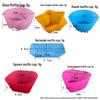 Stampi in Silicone Cuore Stella Rettangolo Rosa Muffin e Torta - 7CM