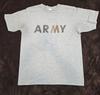 T-shirt Armii USA Męski Średni Szary IPFU Ulepszony Mundur Sprawności Fizycznej Wojskowy