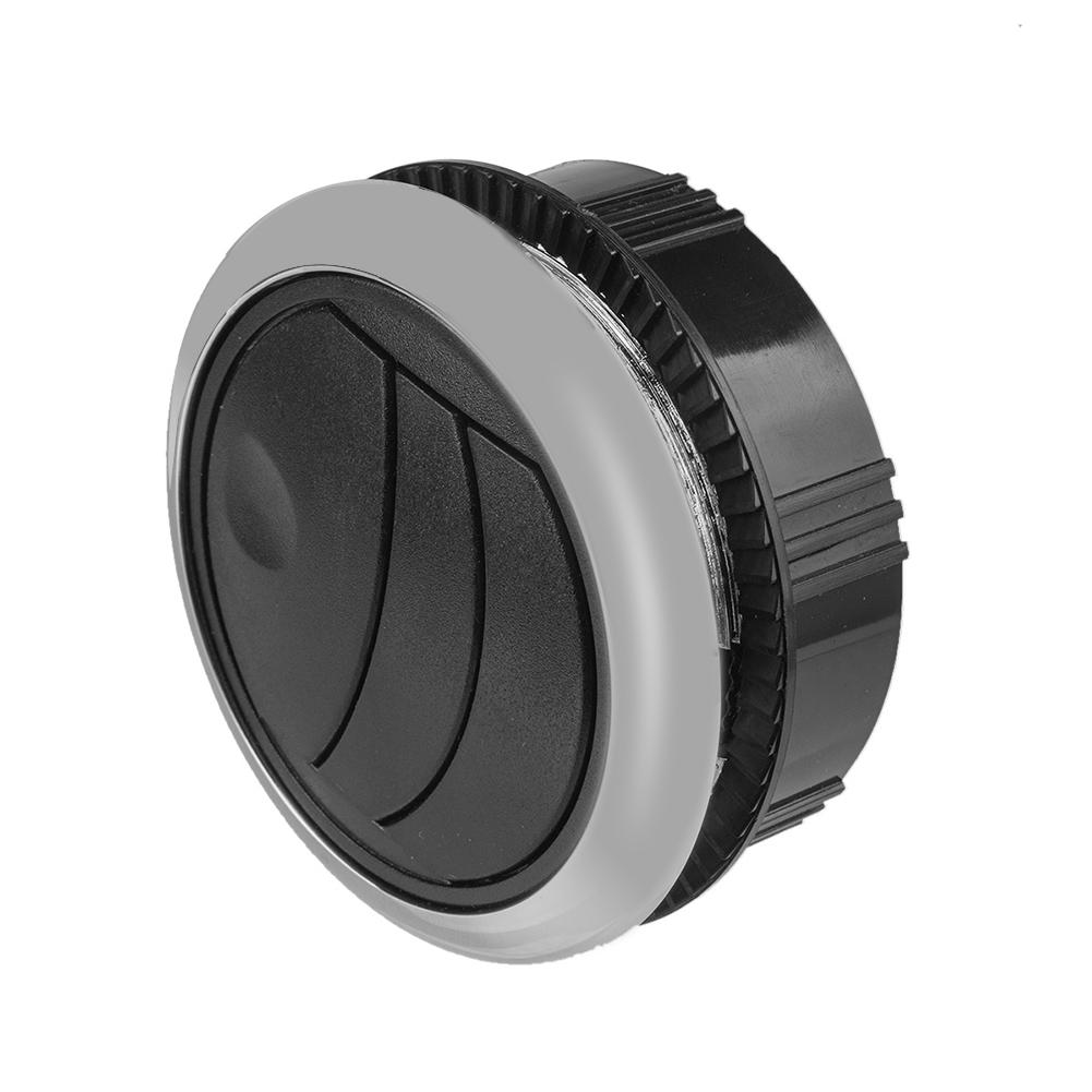 Universal Air Conditioning Outlet with Chrome 2.95 inch A/C Air Vent for RV Bus Automobile Interior Decoration Parts