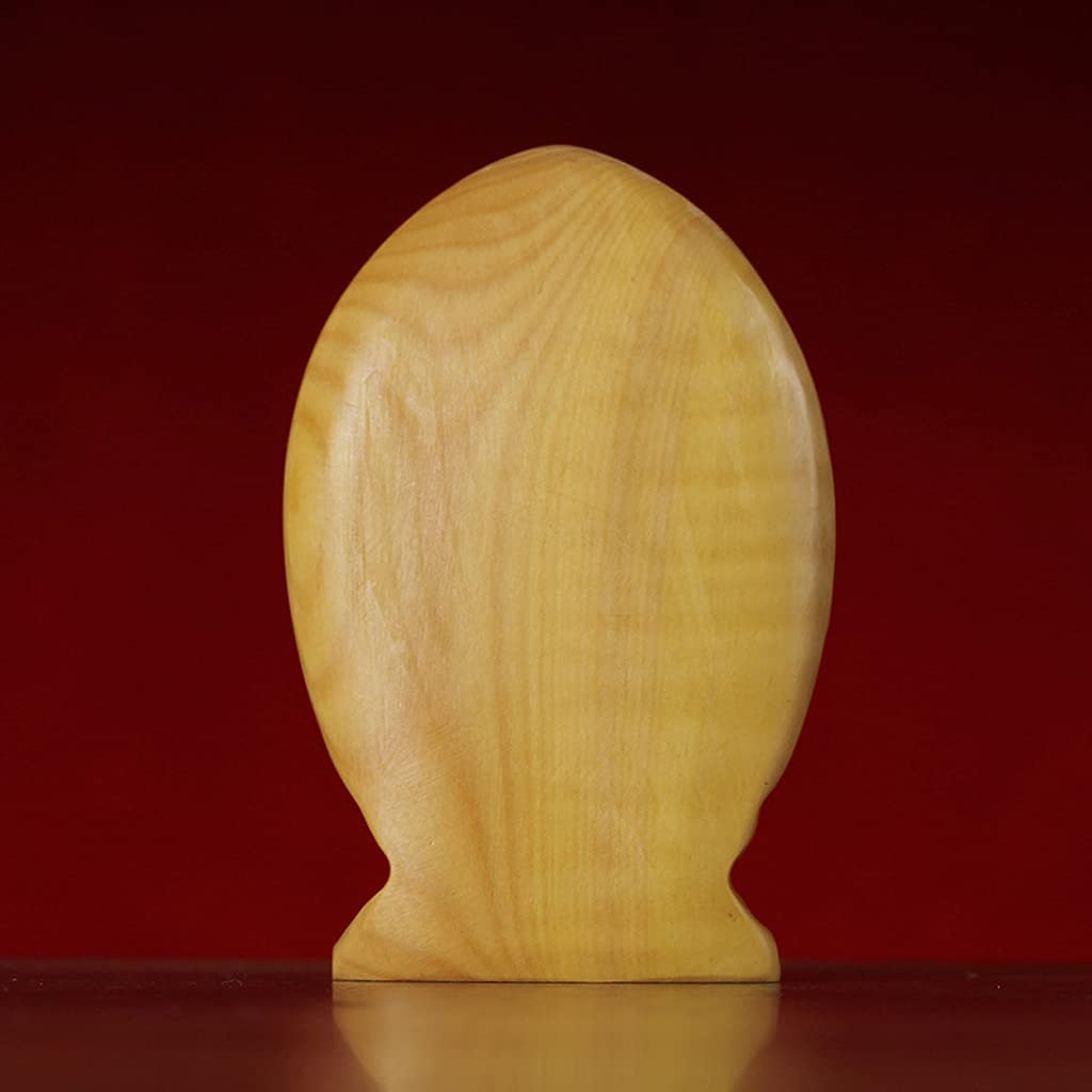 Buddhist statue of Nyoirin Kannon carved from boxwood Car ornament Protection from good benefits Bodhisattva, (height approx. 7cm) [Mini type]