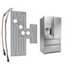 Refrigerator Heater Repair Part Heater Replacement Refrigerator Heating Part Refrigerator Garage Heater Metal Texture