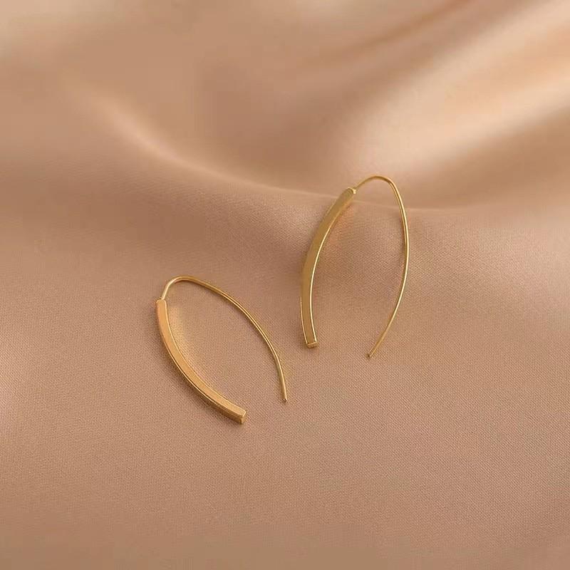 Luxury Large Exaggerated Diamond Hoop Earrings for Women - Cold Style Fashion Jewelry