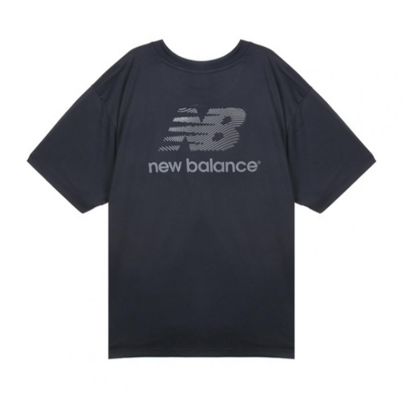 New Balance T shirT Basic polyesTer Big Logo Lqj Nbnefco302 19