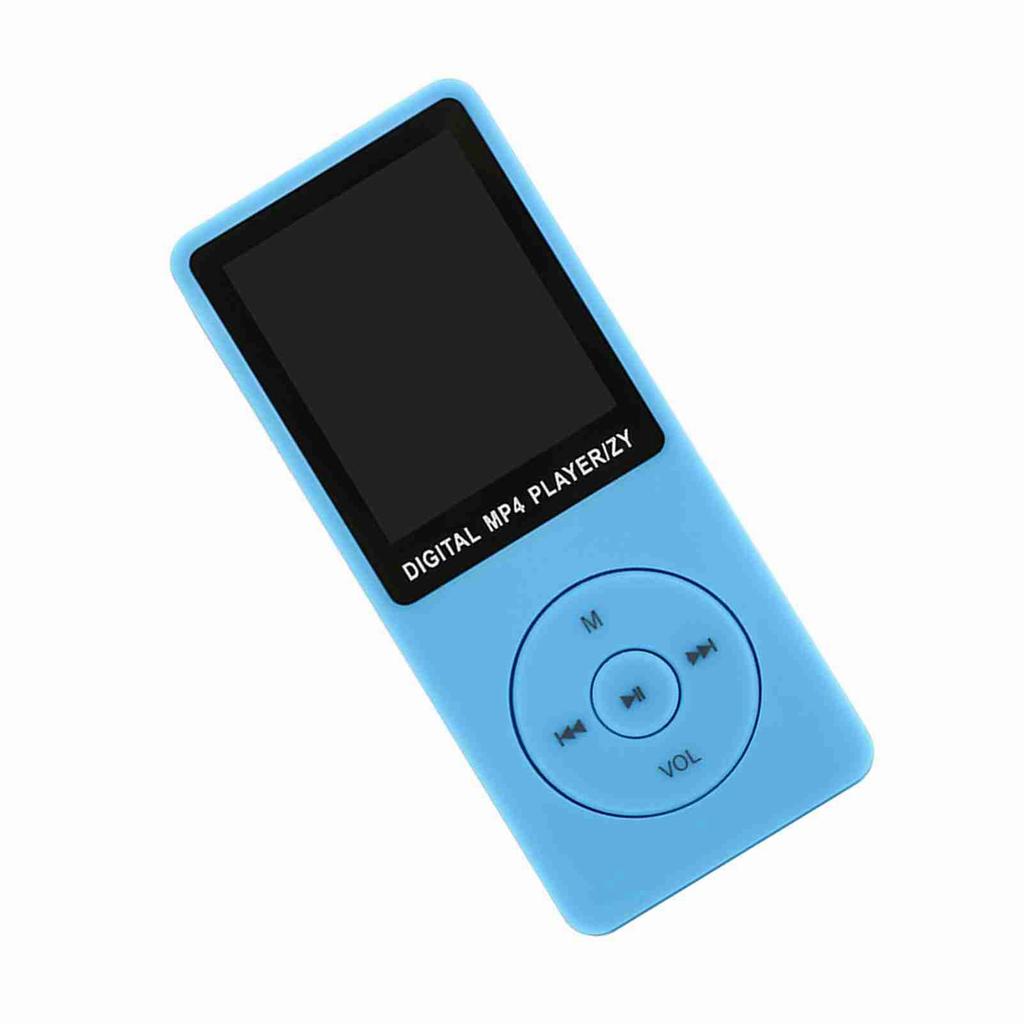 MP4 Player 1.8in Screen Ultra Slim Plug In Rechargeable Portable Music Player for Entertainment Learning