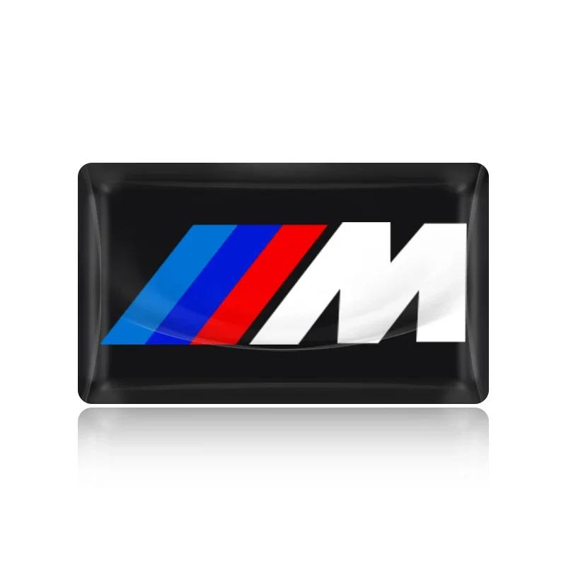 

5/10pcs 3D Car Styling Stickers Steering Wheel Audio Dashboard Modification Accessories For Bmw M1 M E46 E90 E60 F07 F10 F30 5pcs