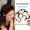 Korean Lace-up Jagged Wave Women's Non-slip Headband for Face Washing
