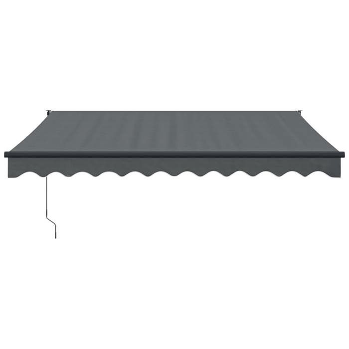 VIDAXL Automatic Retractable Awning - Anthracite - 3x2.5 M