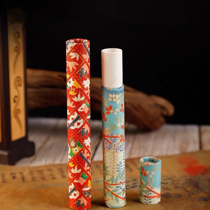 100pcs 5g Japanese Incense Stick Tube Pure Hand Paper Joss Stick Box Household Indoor Fragrant Storage
