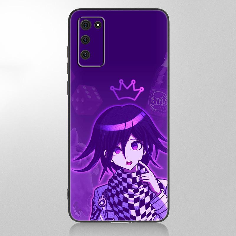Danganronpa Kokichi Ouma Hülle Für Samsung Galaxy A12 A02S A22 A32 A52 A72 A71 A51 A41 A31 A21 A11 A50 A70 A10S A20S Schwarze Hülle