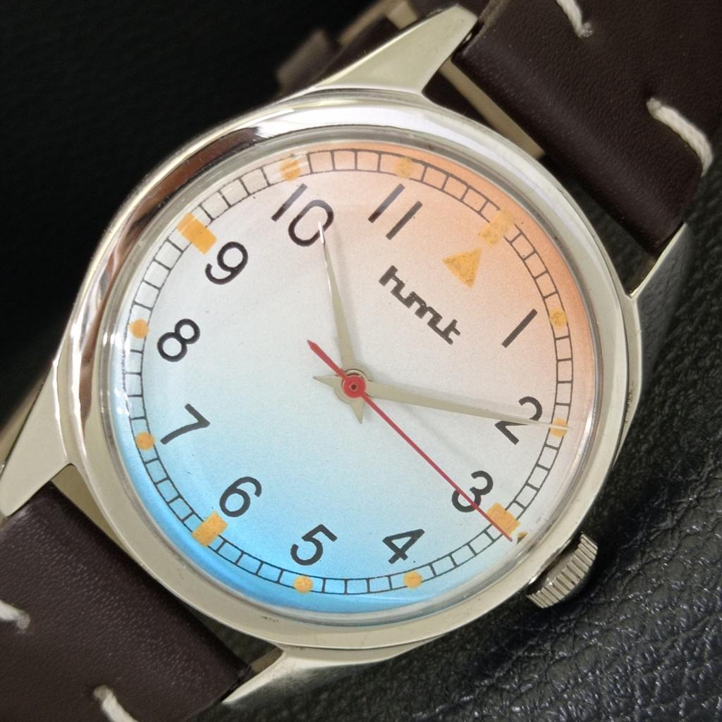 

HAND-WINDING VINTAGE HMT INDIAN MENS WRIST WATCH a702827-1 R211-a702827