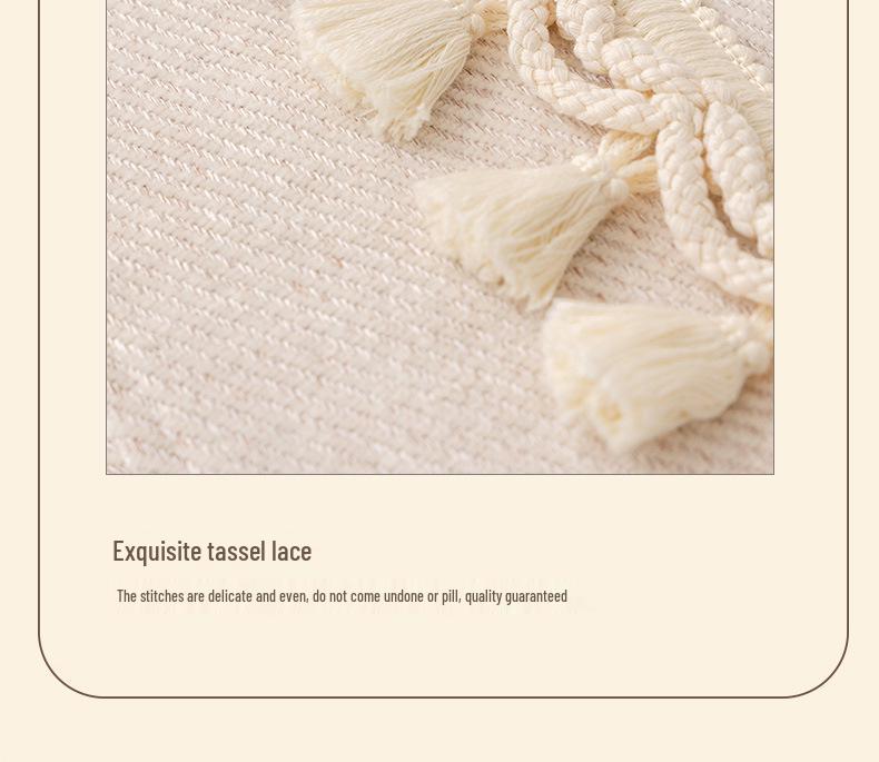 Nordic Style Chenille Sofa Cushion, Universal Non-Slip, Thickened Wear-Resistant Cover for All Seasons.