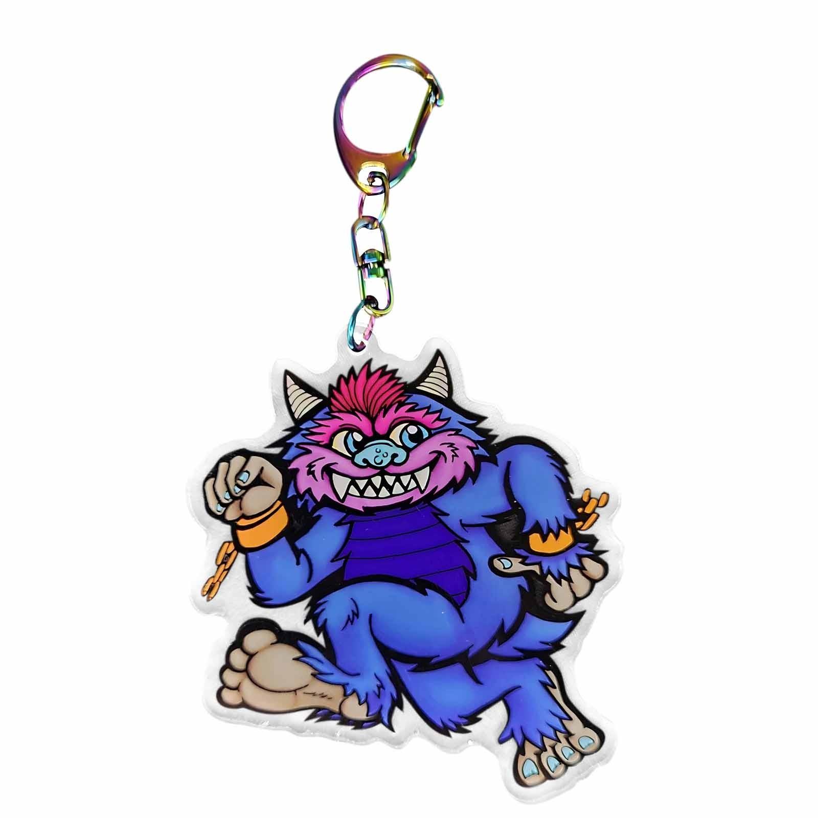 

Акриловый брелок, брелок с мультяшным персонажем, подарок для маленького мальчика One Size