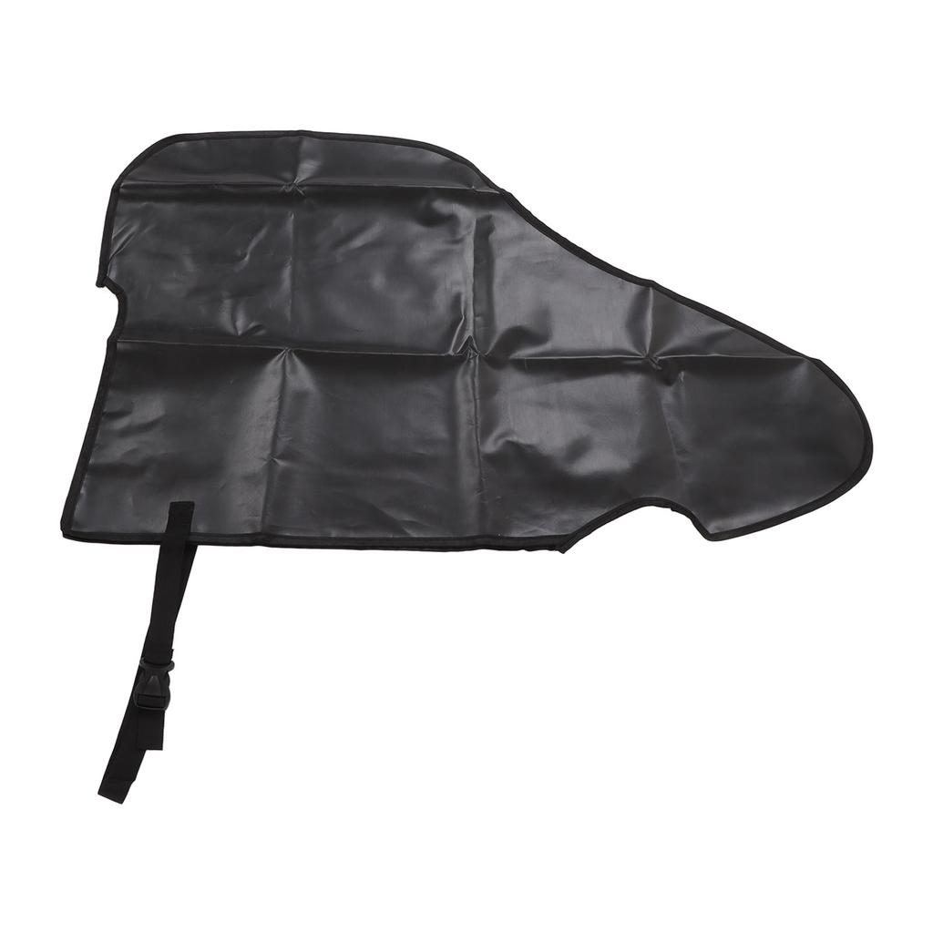 Caravan Towing Hitch Cover Waterproof Dustproof Sun Proof PVC Camper Hitch Protective Cover with Buckle Strap