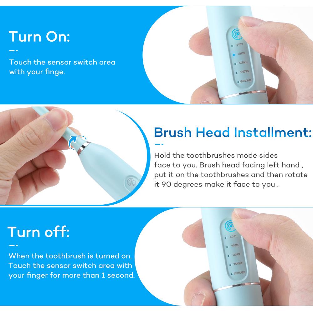 Electric Tartar and Calculus Removal Oral Care Set