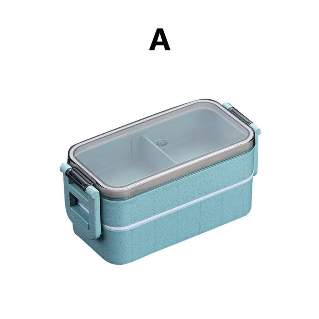 Student Lunch Box Compartment  Worker Double Heating Lunch Box