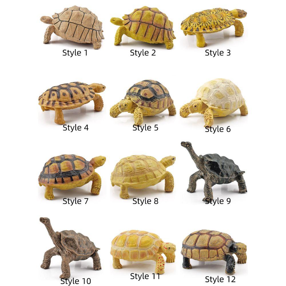Realistic Sea Turtle Model Simulation Tortoise Animals Figurines  Children Gift