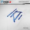 Compatible Sway Bar Chassis Strengthening Parts for 8th–11th Gen Civic, with Specific Compatibility for 10th Gen Models.