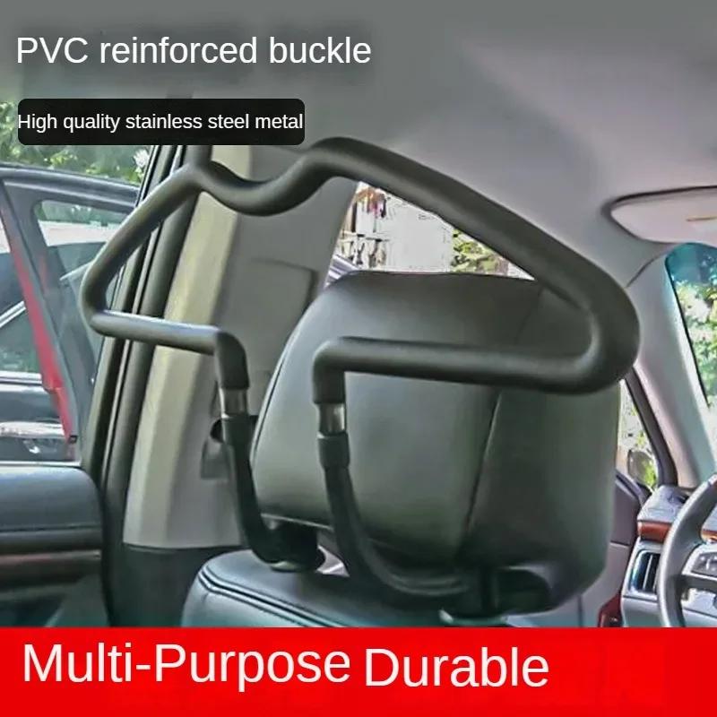 Car Coat Hanger Headrest Mount Clothes Holder Rack Universal Fit Auto Seat Back Organizer Travel Accessory Seat Coat Rack Hanger