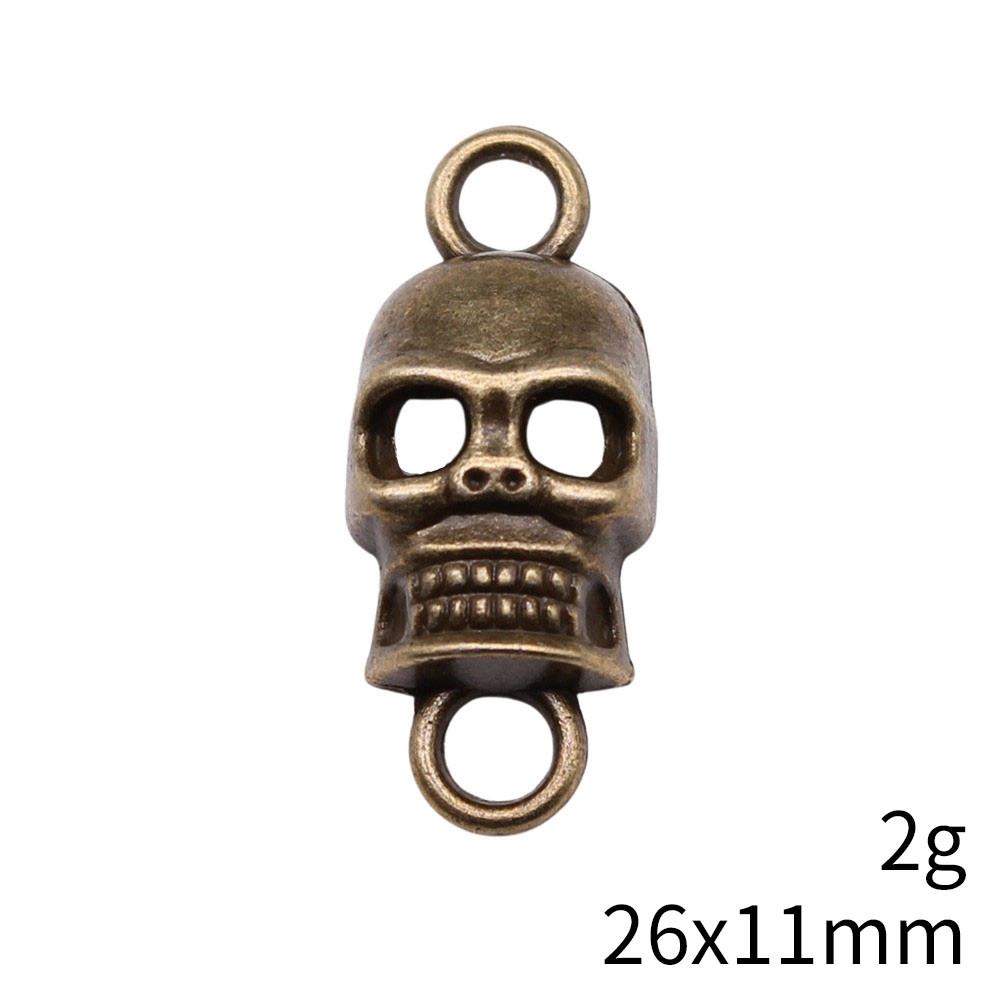 Father's Day Jewelry Creation Charms Skeleton Charms Pendant Art Supplies Man Pendant