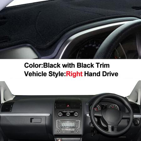 Car Dashboard Cover Dash Mat For Volkswagen VW Touran 2003 2004 -2009 2010 2011 2012 2013 2014 2015 Pad Sun Shade Car Styling